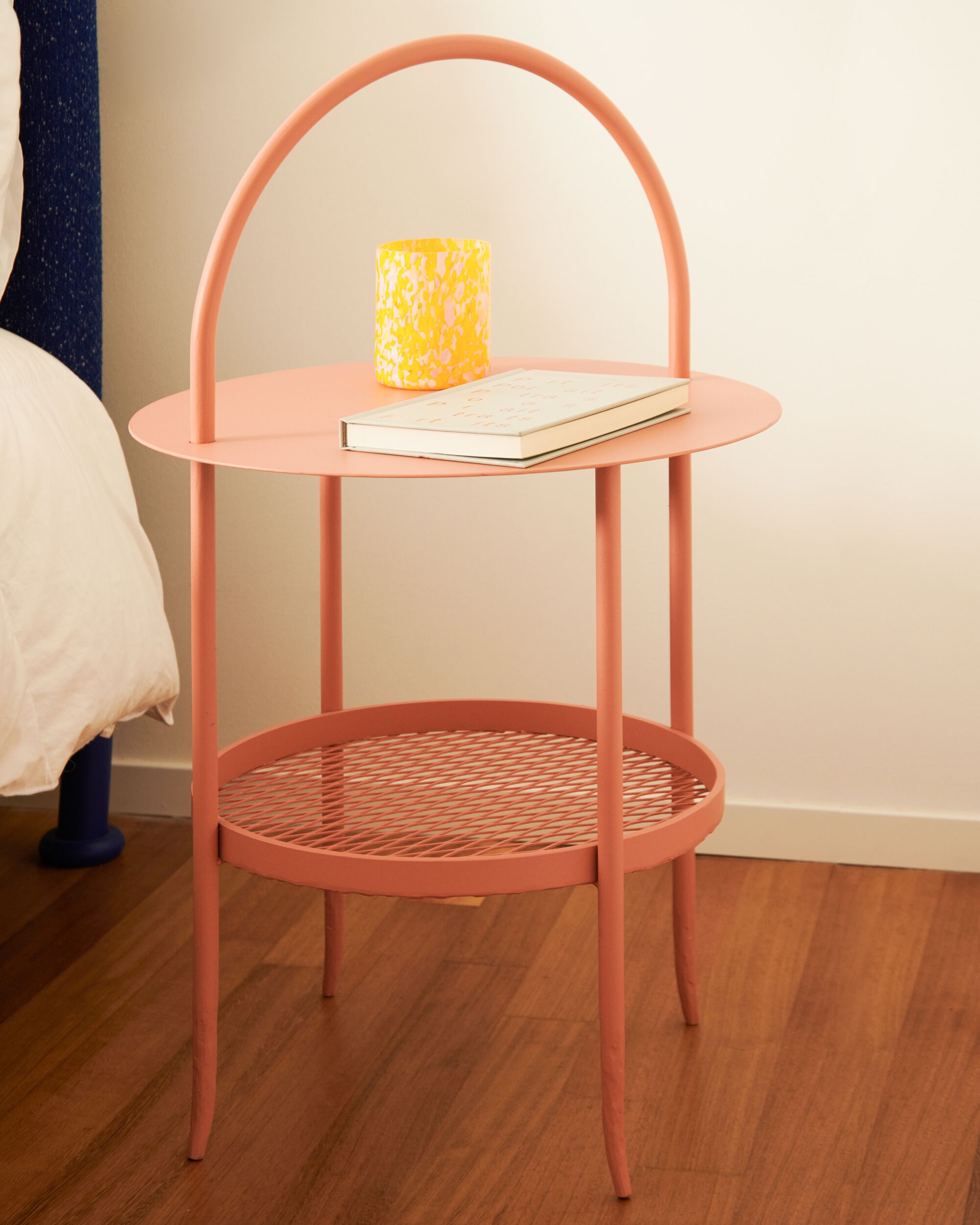 Круглая прикроватная тумбочка из кованого железа Lispi Himalia ARCH-00076763 - Вид №3