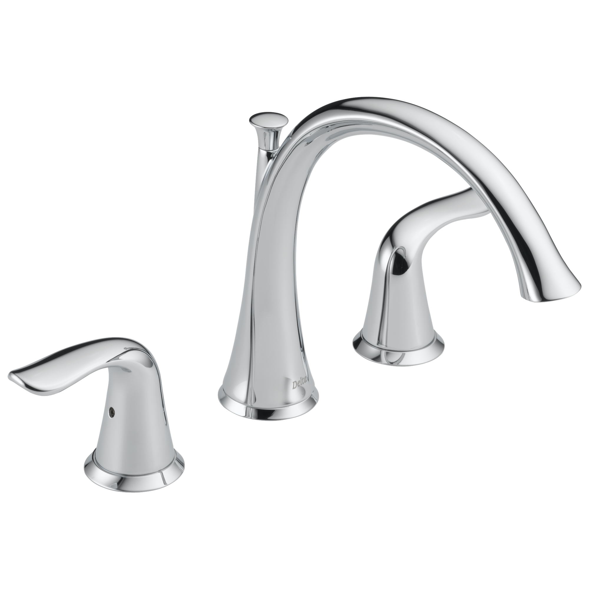 T2738-PT Римская ванна Delta Faucet Lahara Выдержанный оловянный 