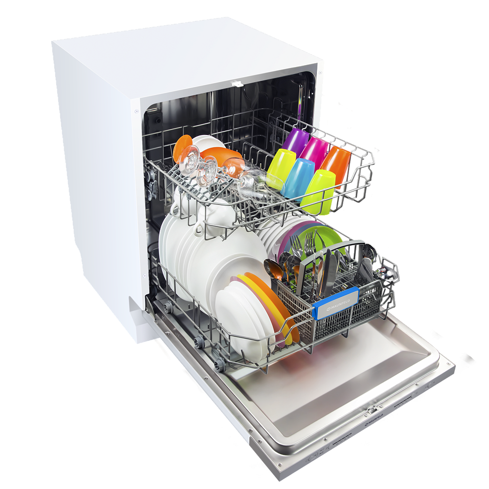 MLP 12S Посудомоечная бытовая машина mlp-12s/ полноразмерная, • тип установки: полновстраиваемая 60см • количество комплектов: 12 • управление: электронное с led индикацией • количество программ: 5 (интенсивная, эко, 90 минут, быстрая, половинная загрузка Santreyd  - Вид №4