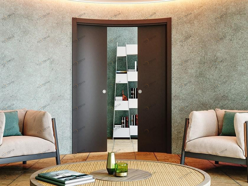 Ermetika Ответная рама для изогнутых карманных дверей sun-id-1374895