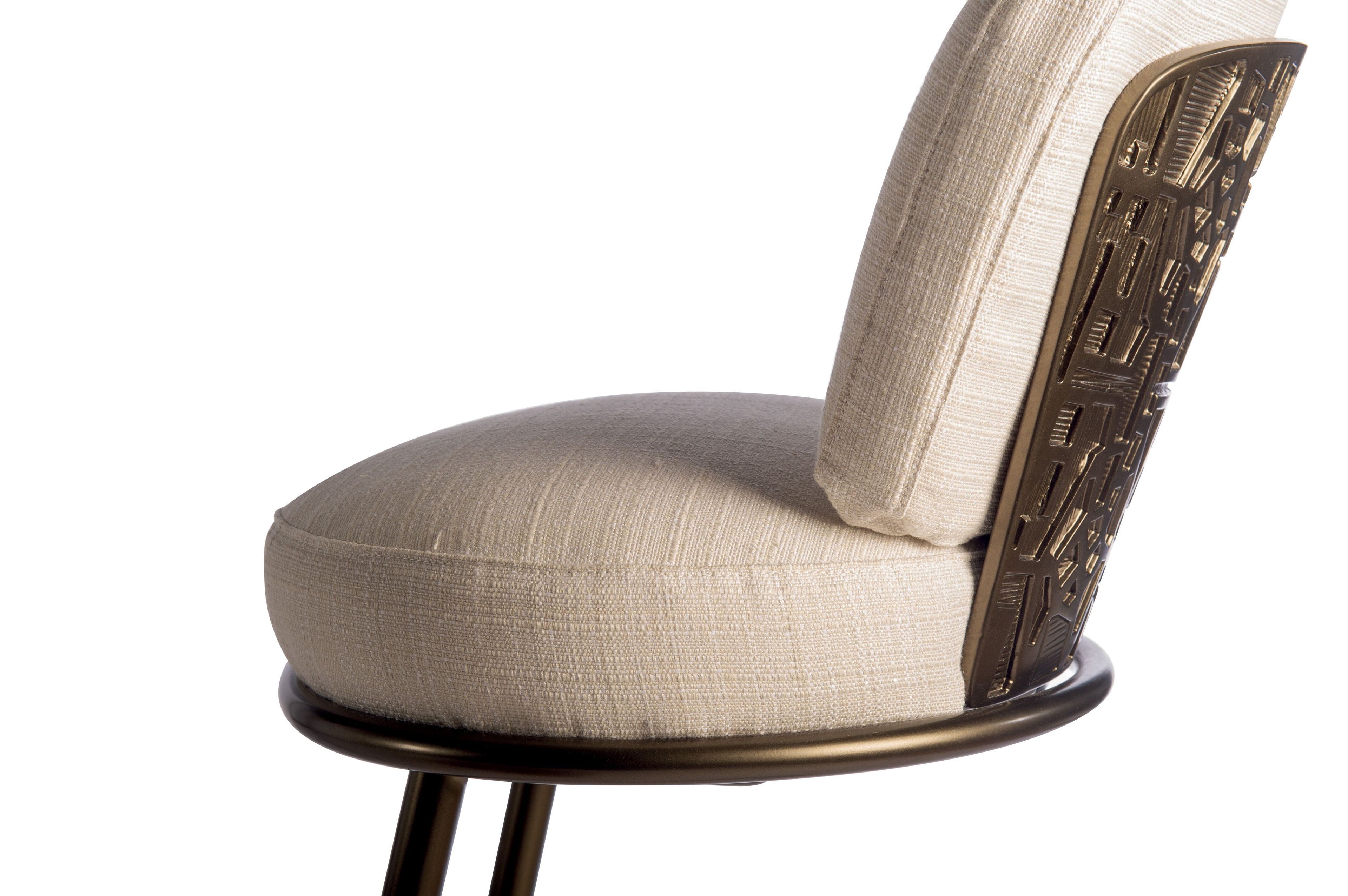 Консольный стул с мягким сиденьем Galbiati Exclusive Interiors ARCH-00135184 - Вид №5