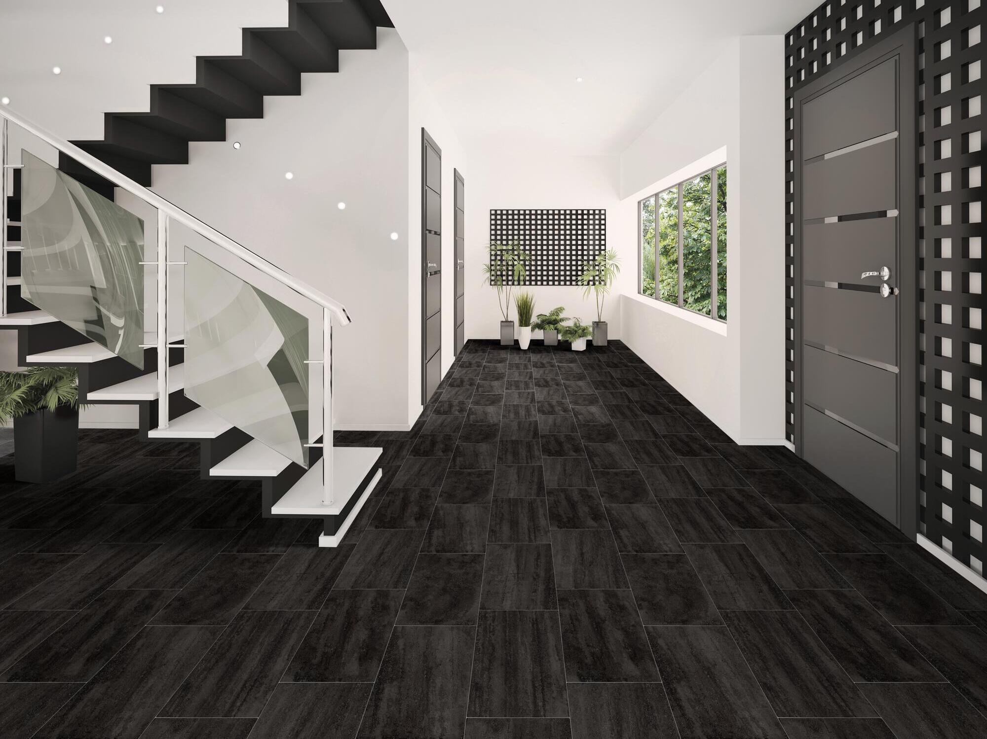 Нескользящий виниловый пол с эффектом камня BEAUFLOR Blacktex ARCH-00102715