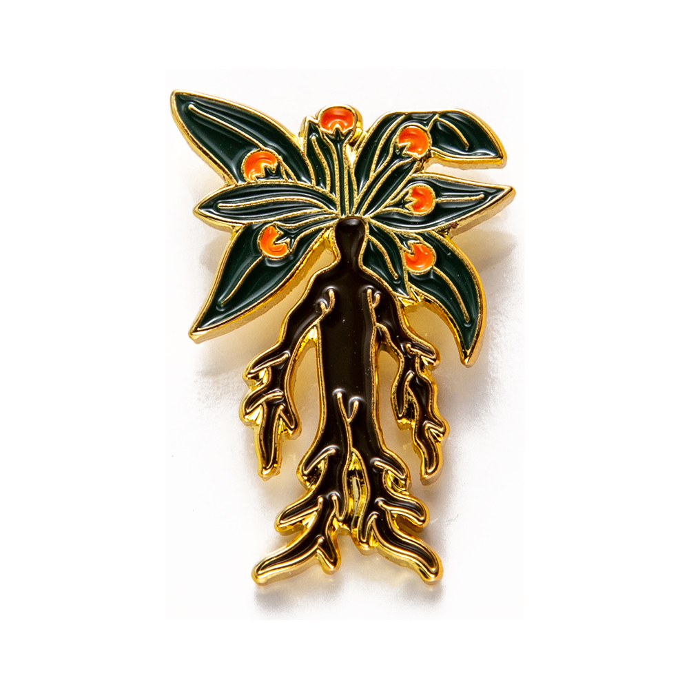 1085649 Значок эмалированный №37 Мандрагора Santreyd 