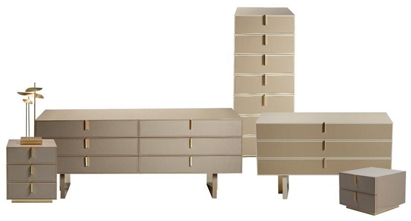 Paolo Castelli Лакированный комод из мдф и воловьей кожи Fine sun-id-1397979 - Вид №6