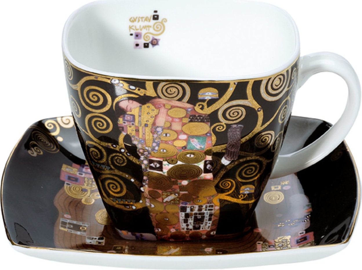 1046875 Goebel Чашка с бл. 250мл "Ощущение" Климт Фарфор 