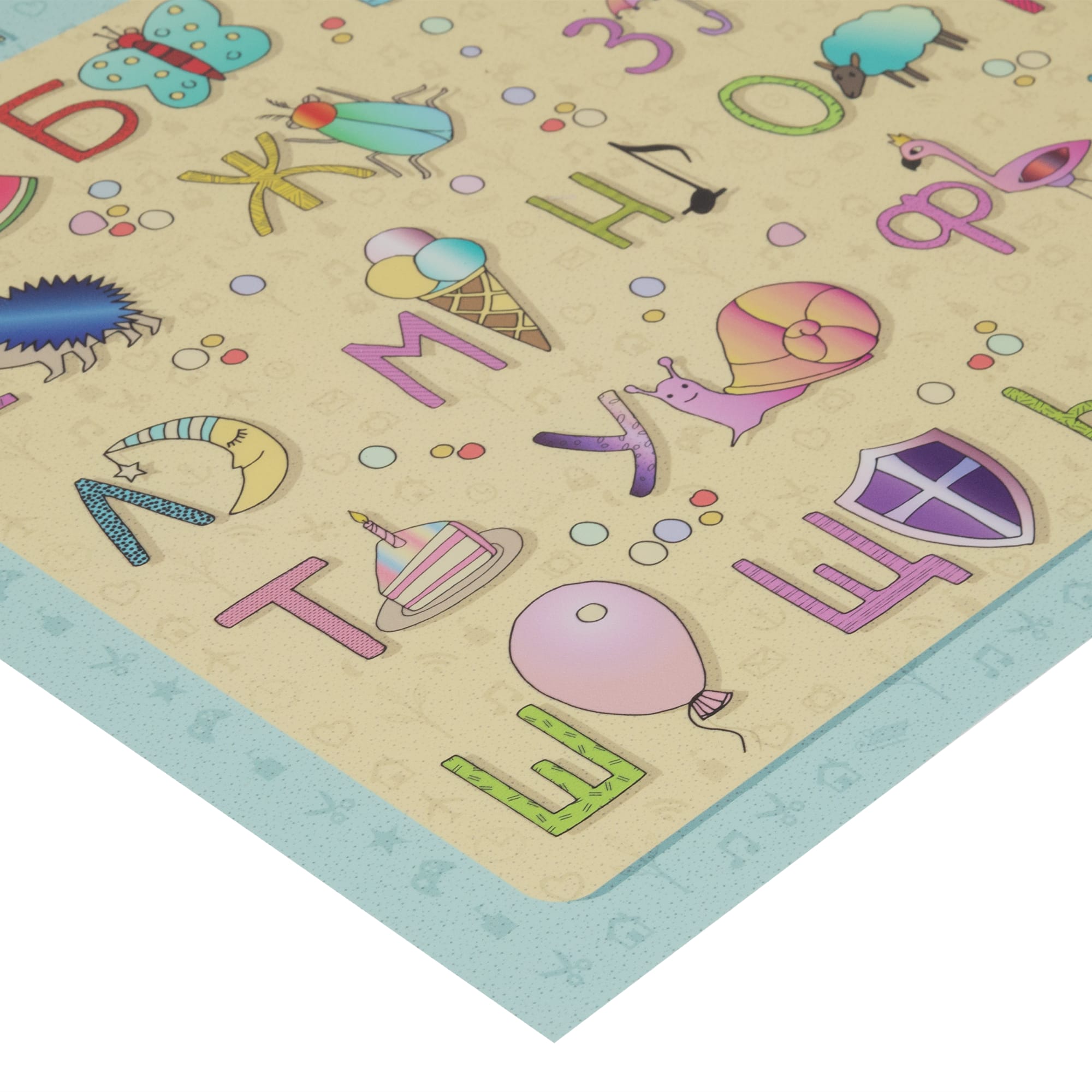 83147017 Коврик настольный «Азбука» 38x58 см, полипропилен Santreyd  - Вид №1