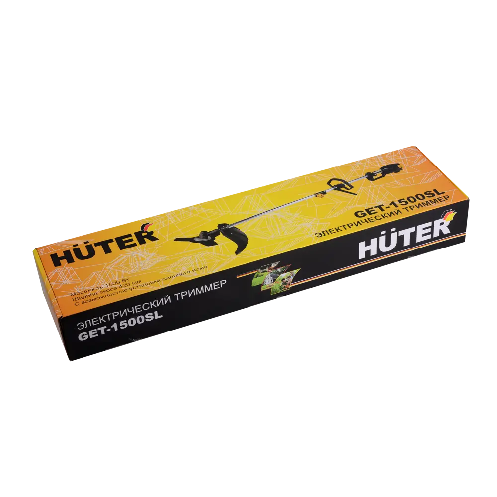 Мотокоса электрическая Huter GET-1500SL 1500 Вт 89364866 STLM-2050527  - Вид №6