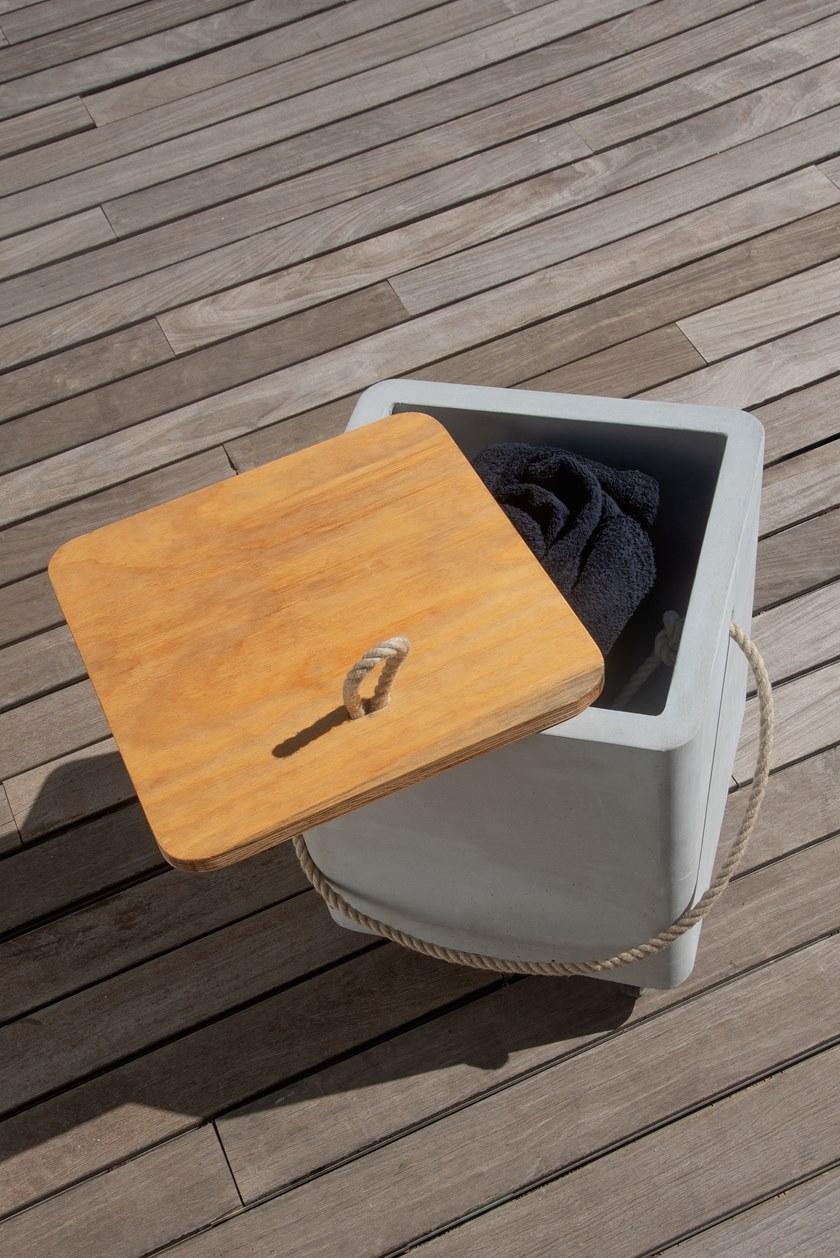 PAOLELLI GARDEN Табурет из бетона Cimento 53 5332 - Вид №1