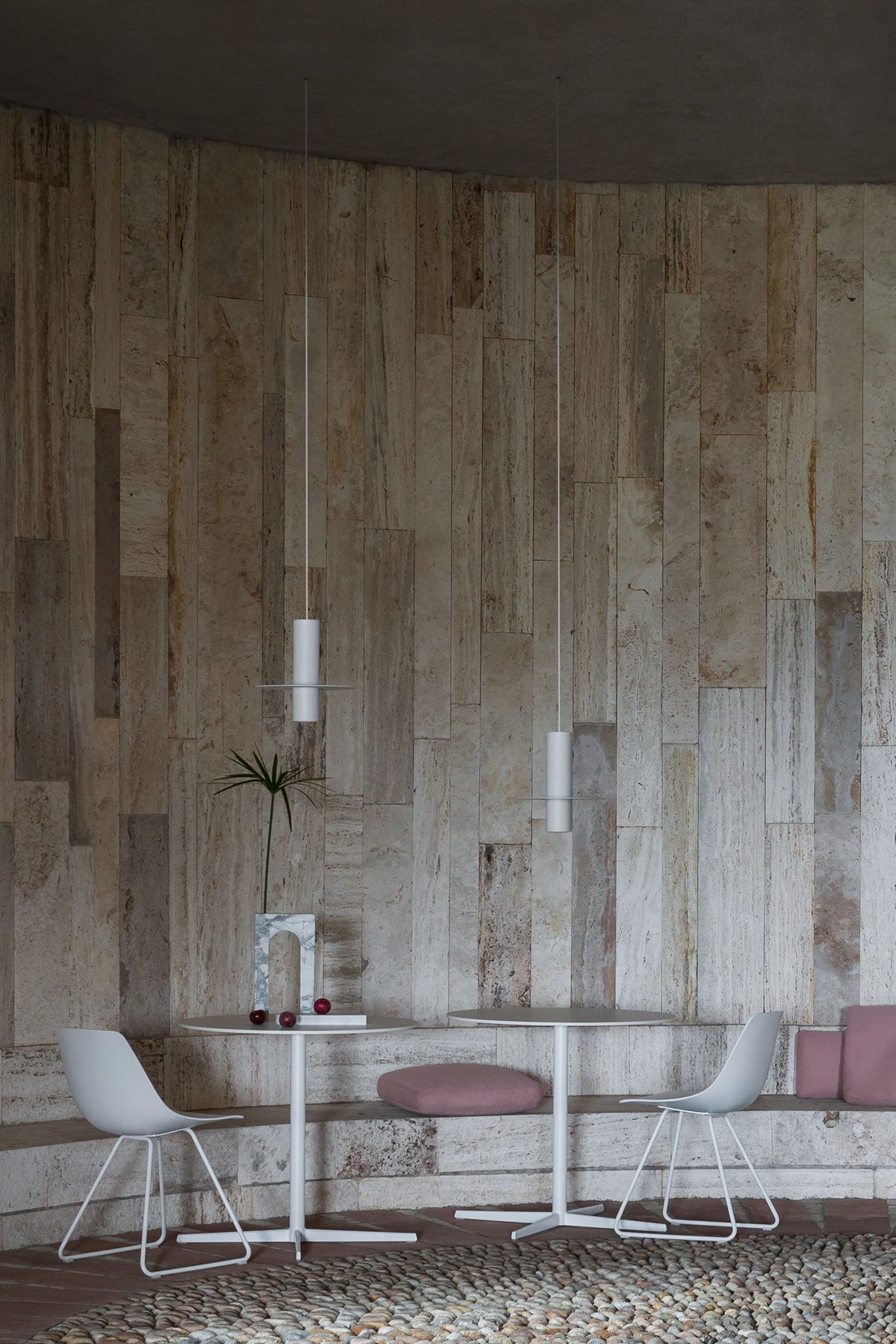 Круглый садовый стол Lapalma AUKI OUTDOOR ARCH-00016746 - Вид №1