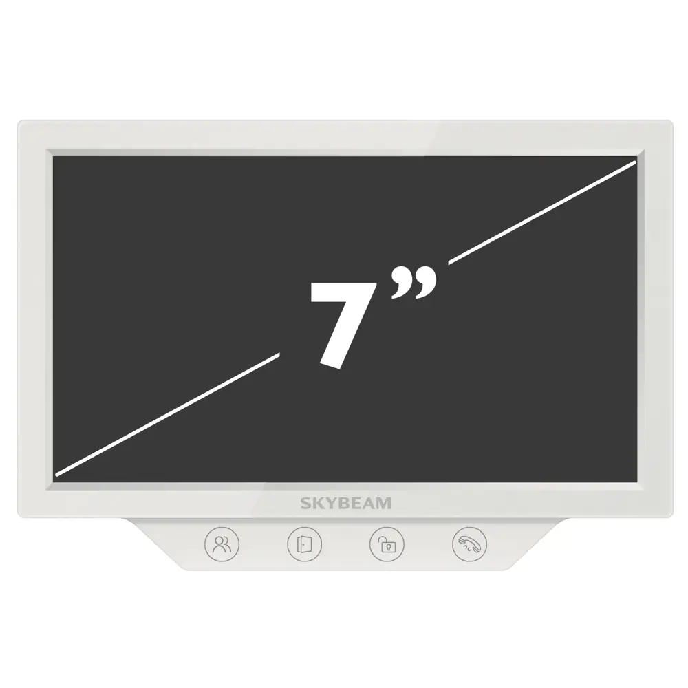 Видеодомофон SKYBEAM с 7-дюймовым экраном и сенсорным управлением 89337382 STLM-1513774