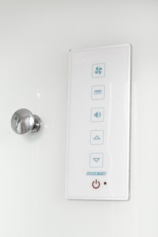 L 908 стандартная Душевая кабина DETO Серия L D272S+ эл. L - Вид №19