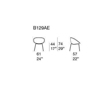 Веревочный штабелируемый садовый стул с подлокотниками Paola Lenti Amable ARCH-00133745 - Вид №3