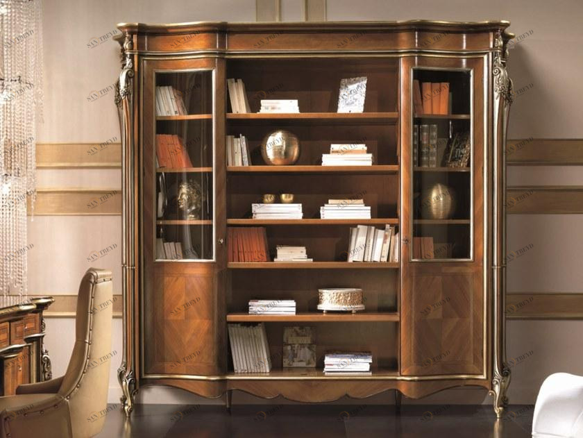 SCAPPINI & C Открытый деревянный книжный шкаф 35th anniversary 2050