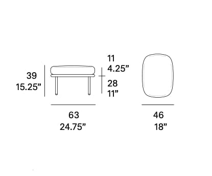 Подставка для ног в Batyline® EXPORMIM ARCH-00068064 - Вид №3