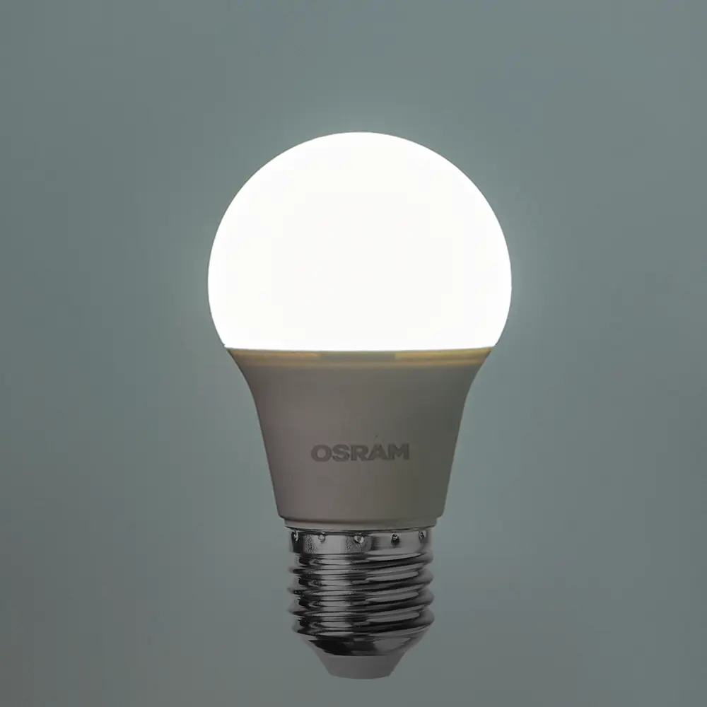 Лампа светодиодная Osram груша 5Вт 470Лм E27 холодный белый свет 85099630 STLM-2038216  - Вид №2