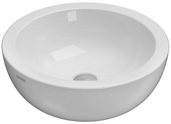 Sc042.bi / fo035.bi Накладная раковина на столешницу  овальная Ceramica Globo FORTY3 - Вид №1