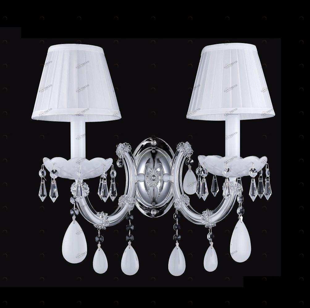Бра Crystal Lux Blanca AP2 CRYSTAL LUX  077646 Белый 