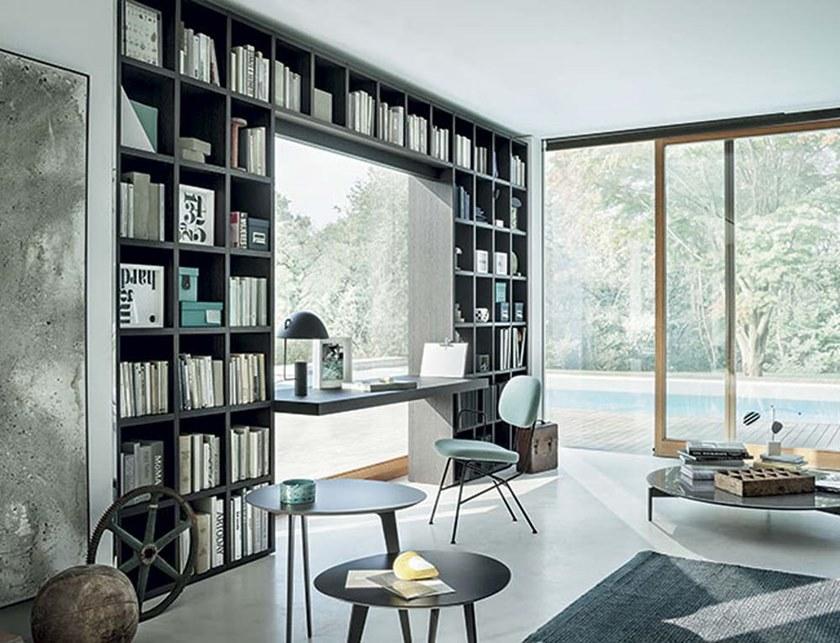 Lema Модульный модульный книжный шкаф на заказ Selecta noce l sun-id-1403301 - Вид №15