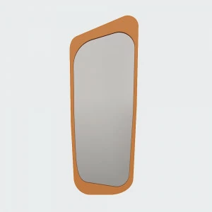 Зеркало настенное большое оранжевое Woodi WOODI ДИЗАЙНЕРСКИЕ 00-3966331 Оранжевый
