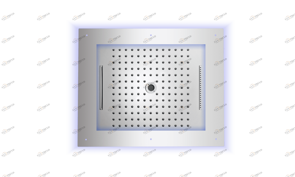 HI0929 Потолочный & настенный душ FRAME/4 - RGB CROMOTHERAPY BOSSINI 