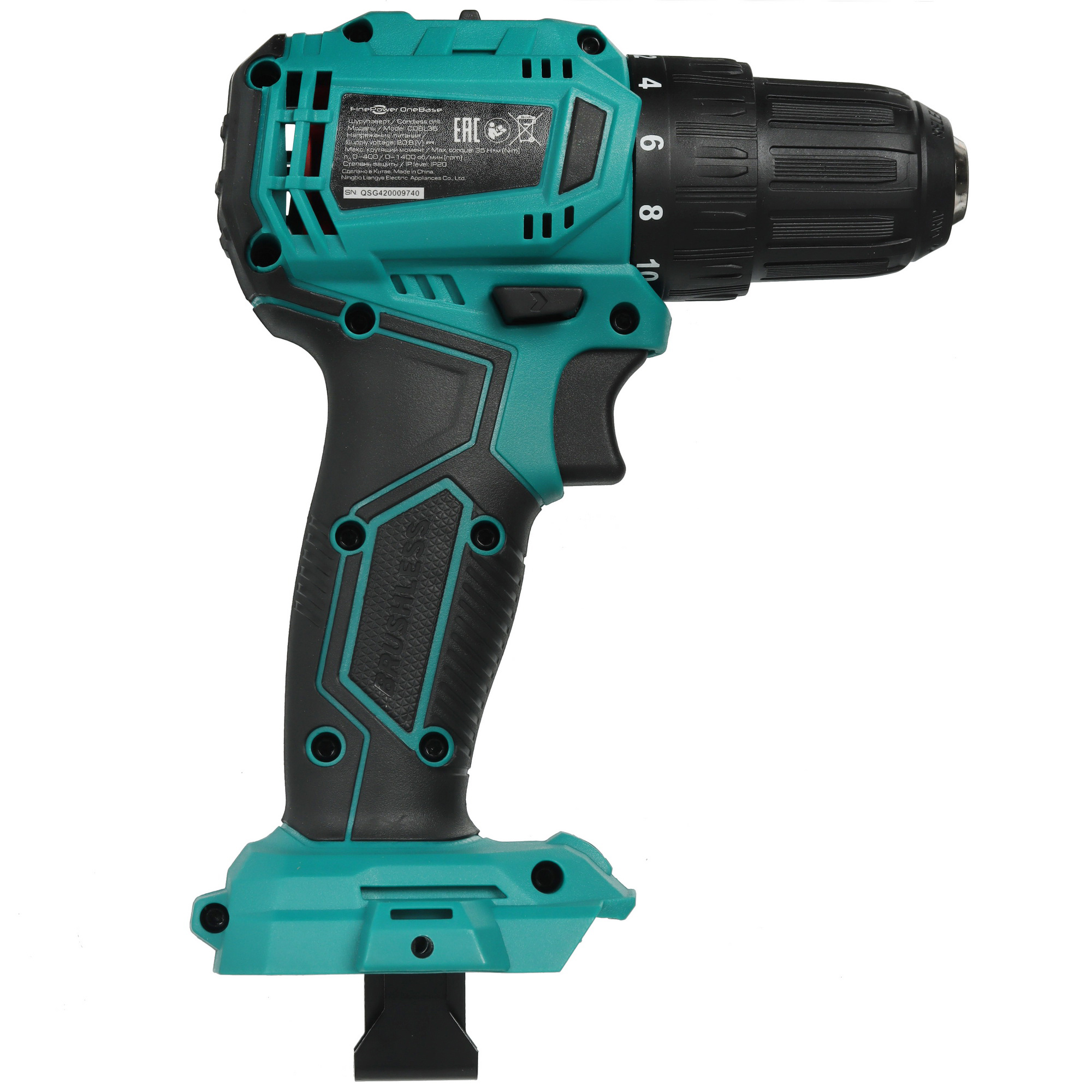 Дрель-шуруповерт FinePower OneBase CDBL35 OneBase20  Без АКБ 5433161 STDN-0021492 - Вид №1