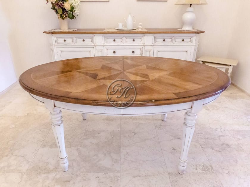 Изготовленный на заказ деревянный круглый стол GH LAZZERINI Tavolo in legno 1 ARCH-00020234