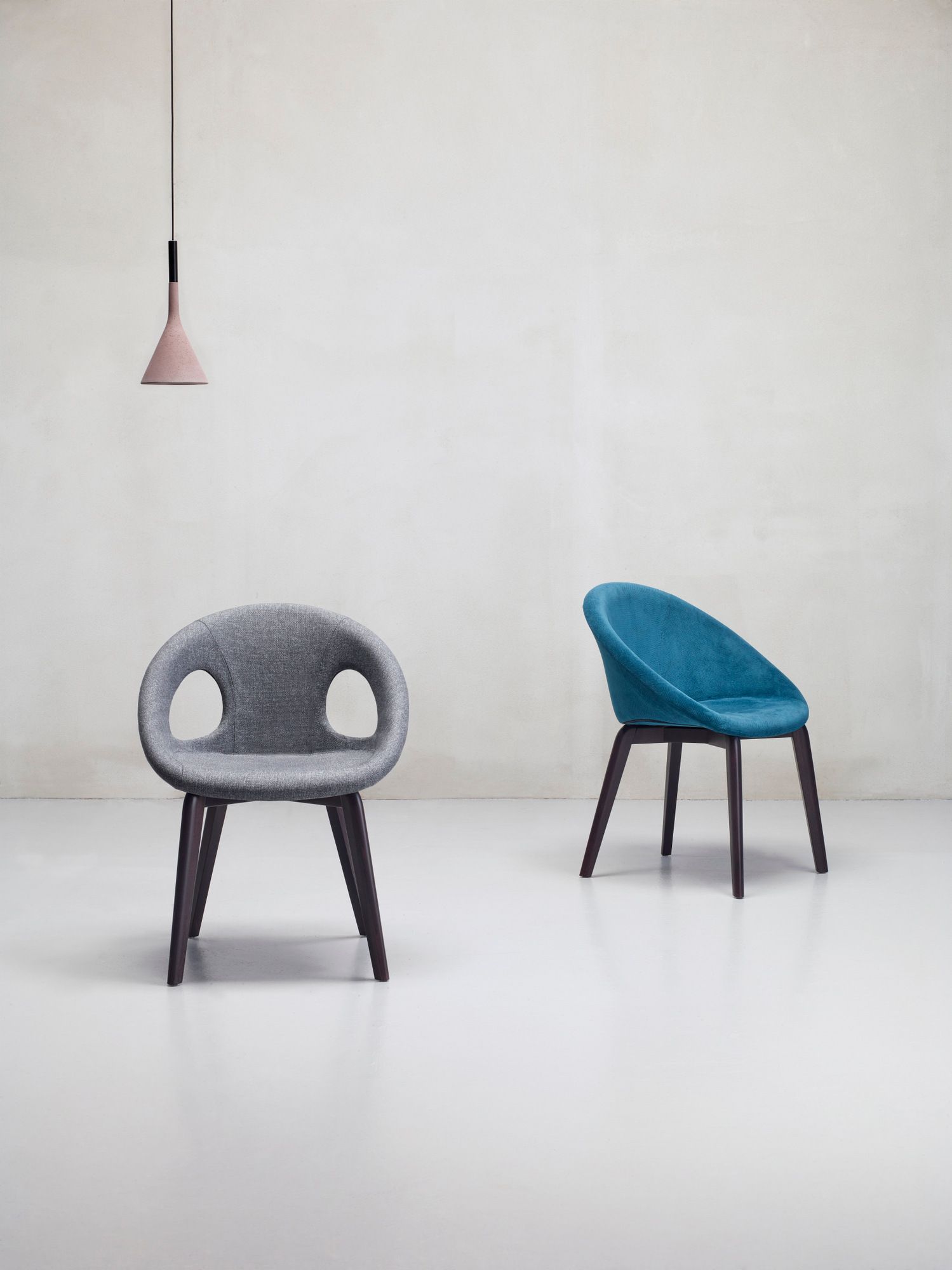 Мягкий стул из ткани S-CAB Giulia ARCH-00027620 - Вид №3