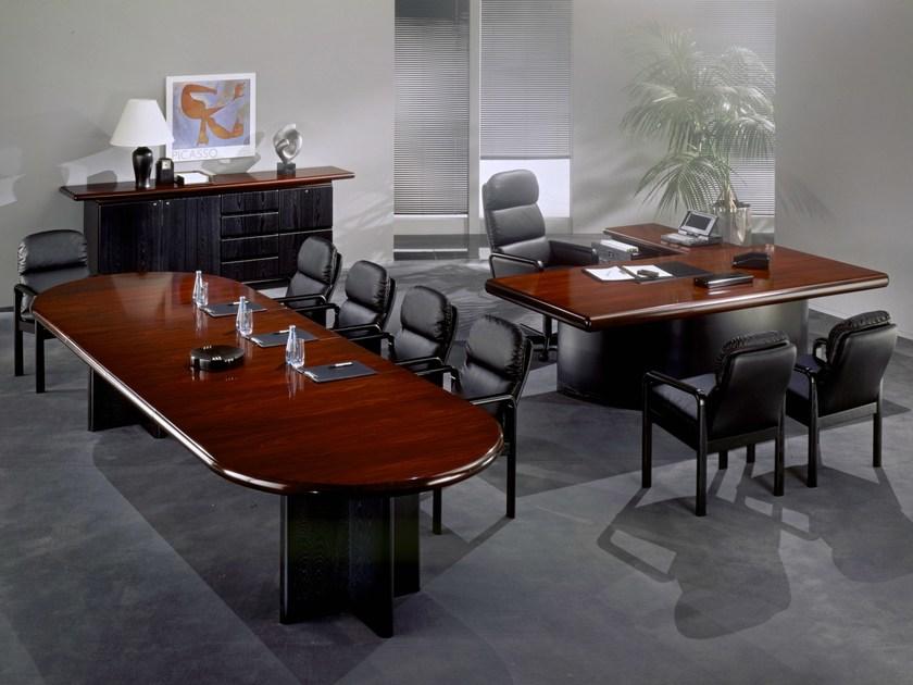 Dyrlund Овальный лакированный стол для совещаний sun-id-1446735 - Вид №1