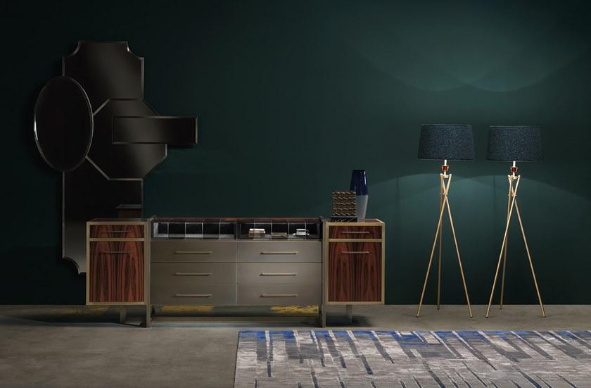 Gianfranco Ferré Home Комод из фанерованной древесины со встроенной подсветкой  Wll.113.a  - Вид №3