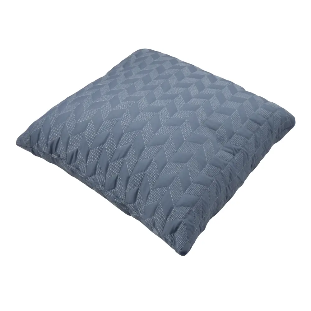 Подушка, 43х43 см, цвет серый/синий LINEN WAY STLM-2125891 - Вид №1