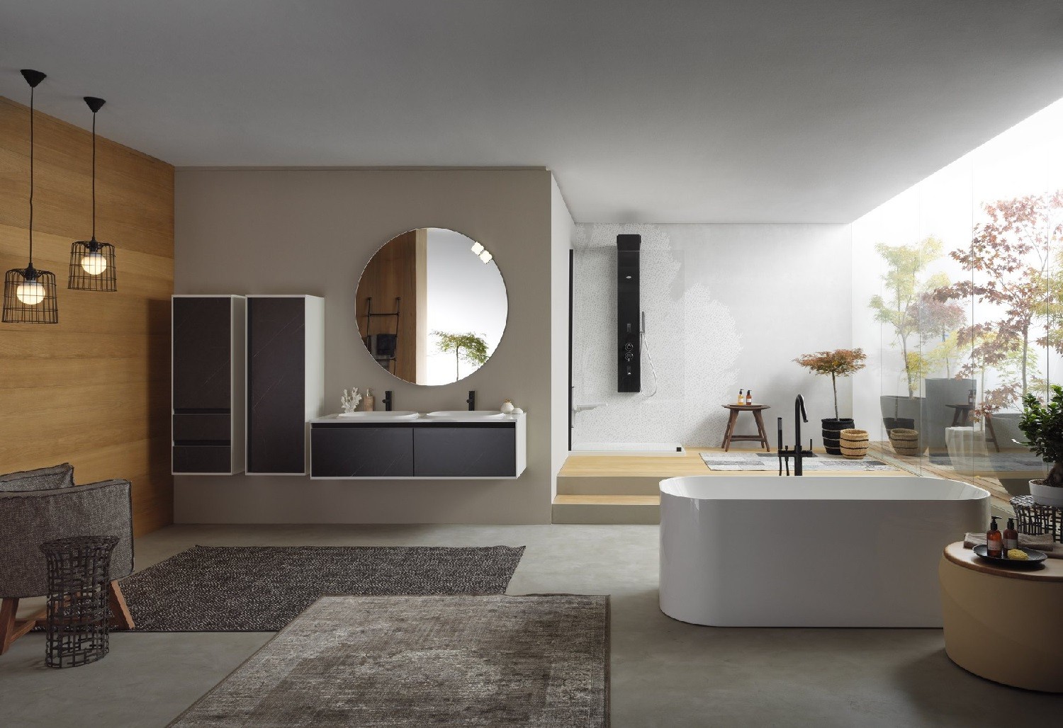 Тумба с раковиной Pandora 01163  Словения Kolpa-San  - Вид №1