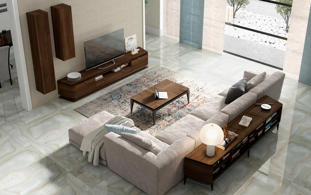 106433 Тумба под ТВ 28564 с основанием 27633 Llass Ambito Santreyd  - Вид №2