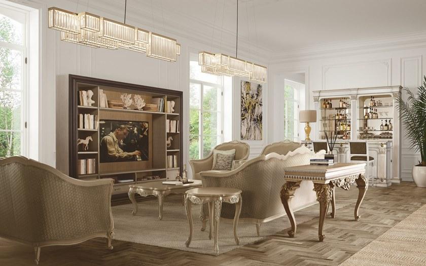 SCAPPINI & C 3-х местный тканевый диван Timeless 3060 - Вид №1