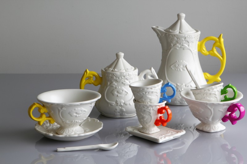 Набор кофейный I-wares фуксия Seletti 09859FUC - Вид №1