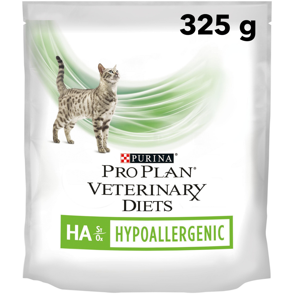 ПР0033150*6 Корм для кошек Veterinary Diets HA St/Ox для снижения пищевой непереносимости, сух. 325г (упаковка - 6 шт) Pro Plan 