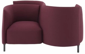Ligne Roset Кресло из ткани с подлокотниками Hemicycle 14200505
