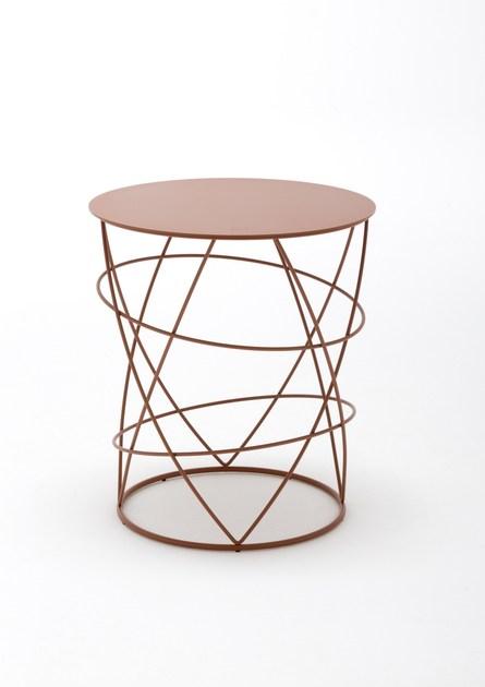 Rolf Benz Круглый журнальный столик из металла sun-id-1362083 - Вид №1