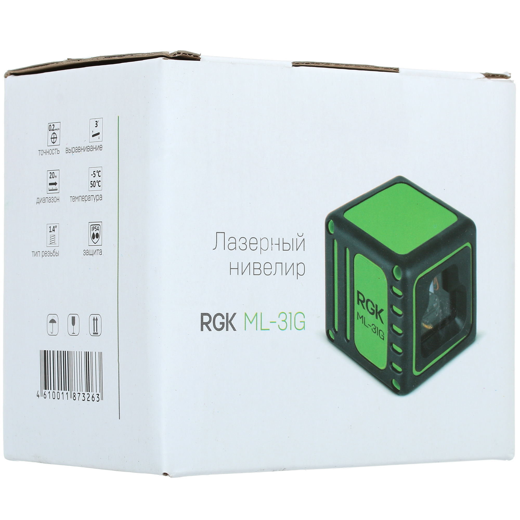 Лазерный нивелир RGK ML-31G 1141780 STDN-0102541 - Вид №7