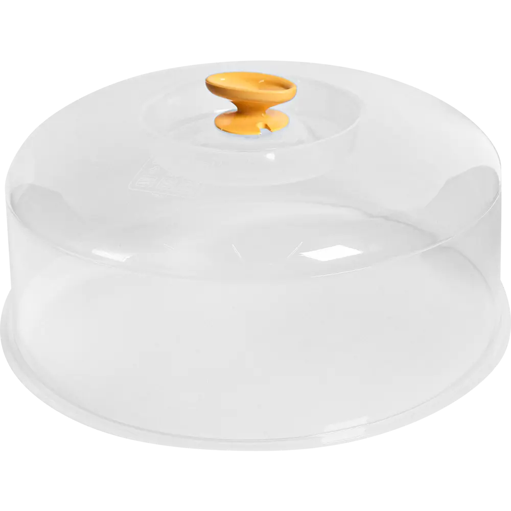 89356319 Крышка для СВЧ 27x27 см пластик цвет прозрачный STLM-0868686 Santreyd  - Вид №3