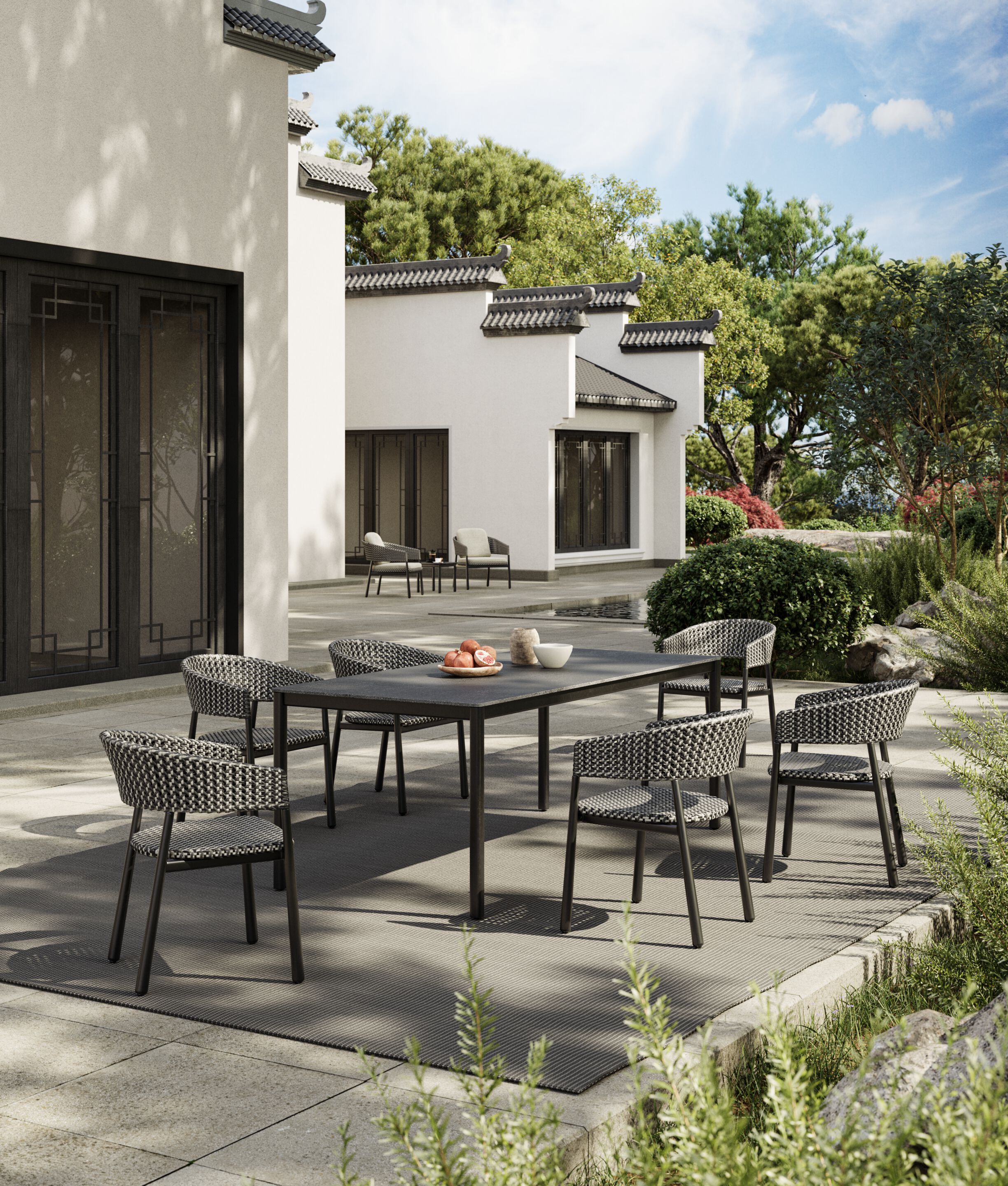 Садовый стул из ротанга VINEKO Hipo ARCH-00095207 - Вид №3