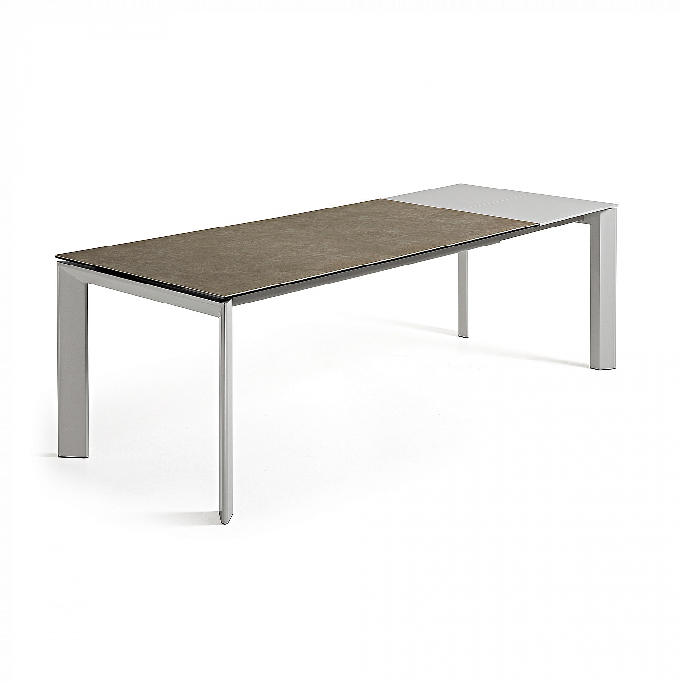 051222 Стол Atta 160 (220) x90 керамика серый La Forma Axis - Вид №6