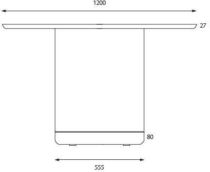 Glimakra of Sweden Круглый звукопоглощающий высокий стол Woofer sun-id-1420654 - Вид №1