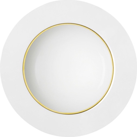 10645919 Sieger by Furstenberg Набор тарелок для пасты глубокая Sieger by Furstenberg "Мой фарфор! Золотое сокровище" 23см, 6шт Фарфор 