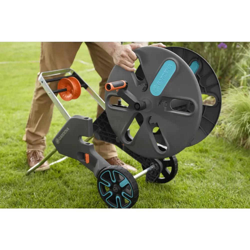 Тележка для шланга Gardena Aquaroll L 81907422 STLM-2025763  - Вид №2