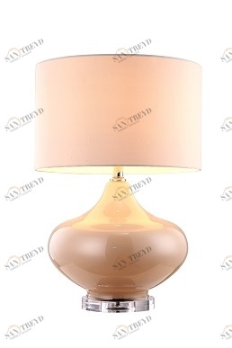 Настольная лампа Ava 5264 PUSHA ВАЗА 062079 Бежевый;белый 