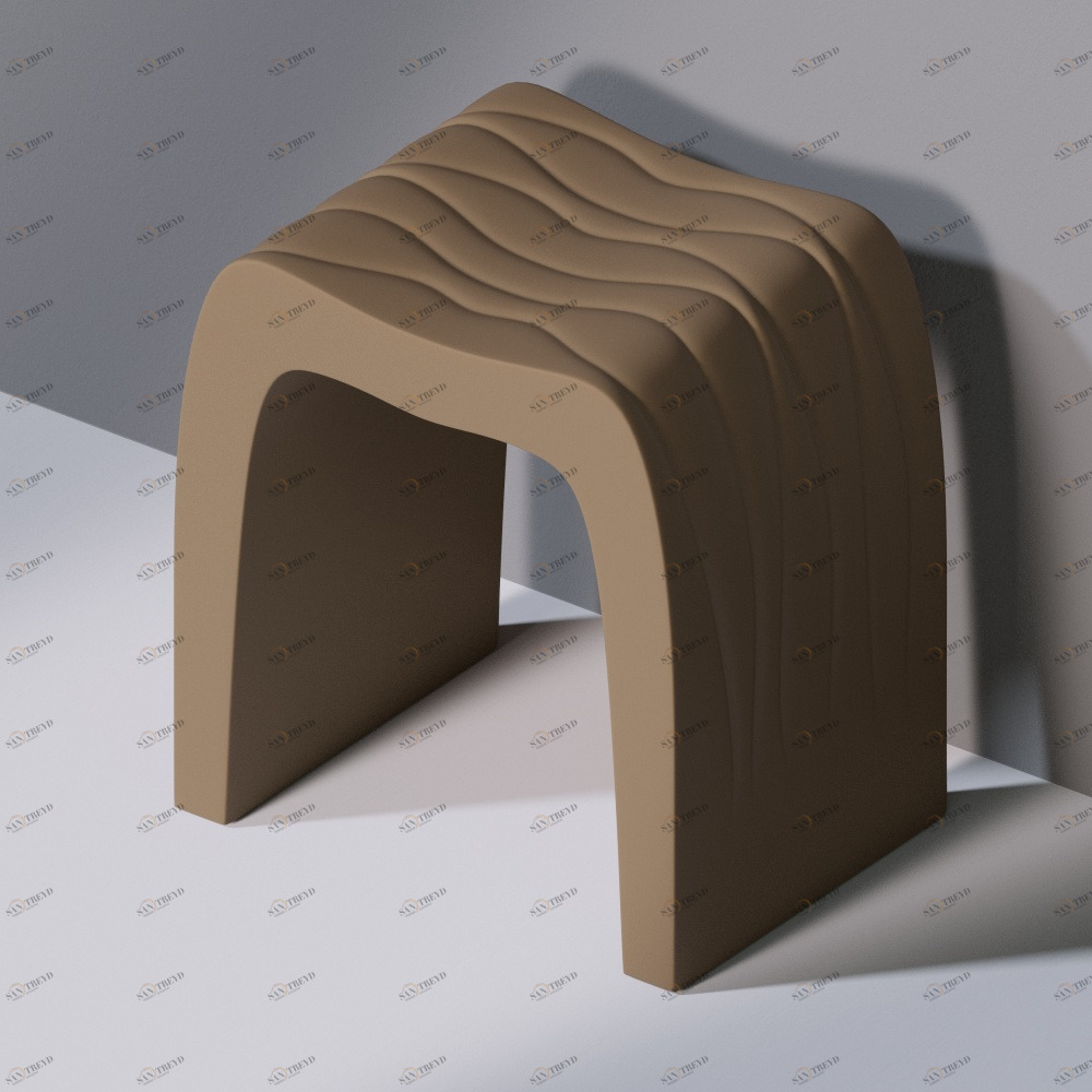 Стул для ванной C100 WAVES SEAT желтый AeT ITALIA С100132