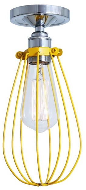 Mullan Lighting Потолочный светильник из латуни ручной работы Vox Mlcf14 - Вид №10