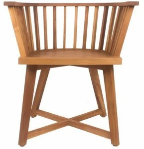 Il Giardino di Legno Садовый стул из дерева с подлокотниками Remix Rmix0375a