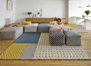 100327 Ковер Blue GAN Silai