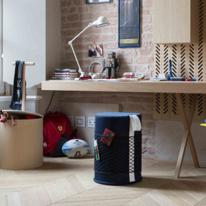 EVRLBZMBEVER Life Design Табурет не водонепроницаемый - Roll Roll Сапфировая синяя и белая ручка